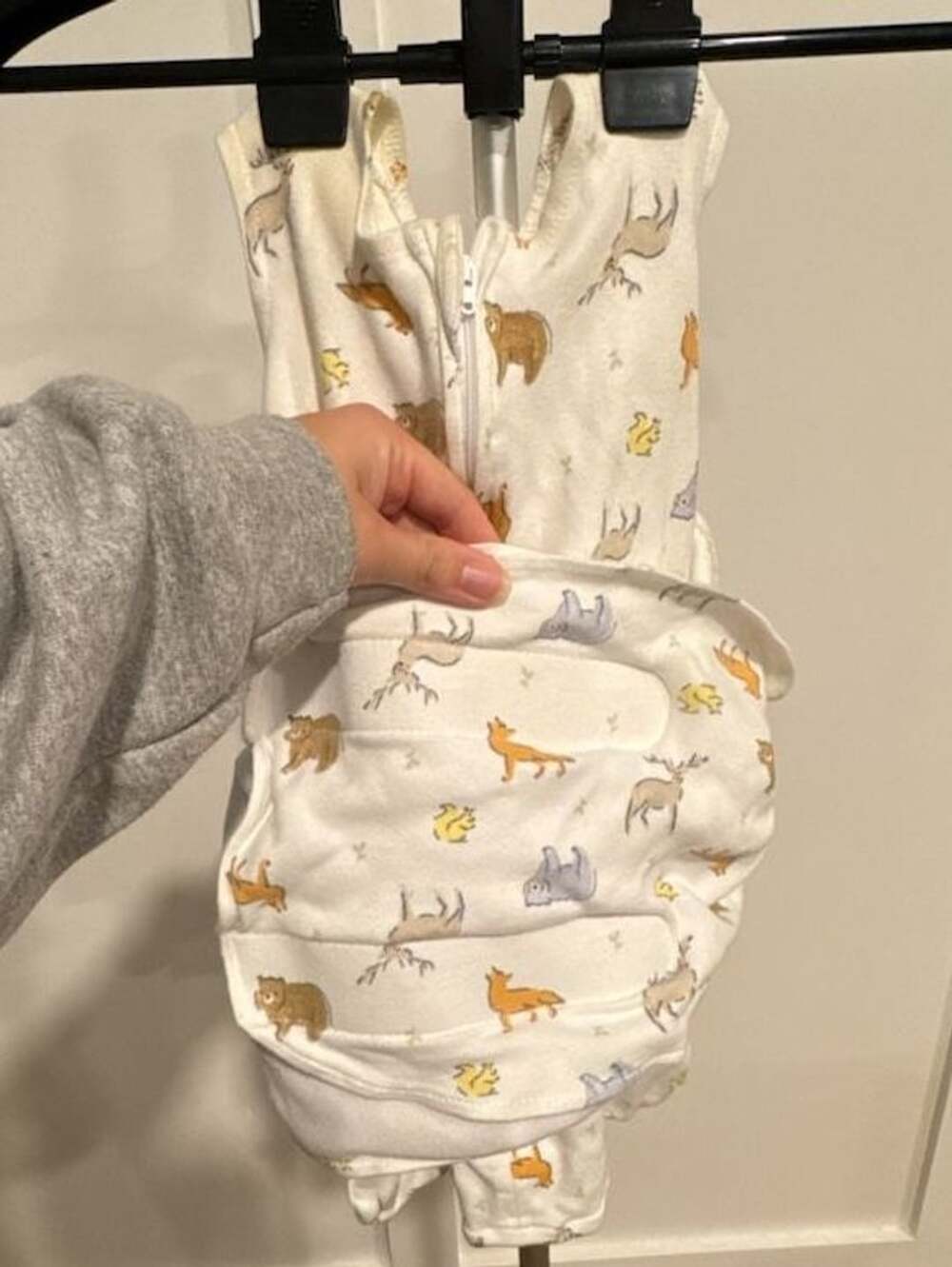 Halo SleepSack Swaddle Size 0-3M Woodland Animals